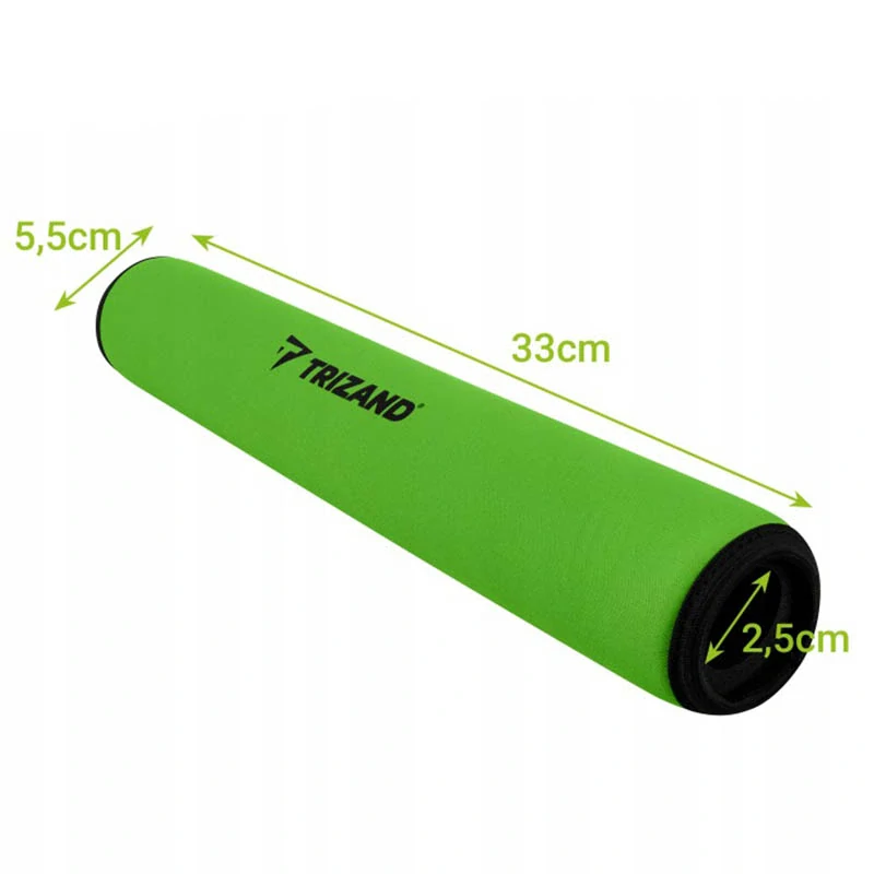 Nadľahčovacia koncovka na pádlo SUP 33 cm zelená