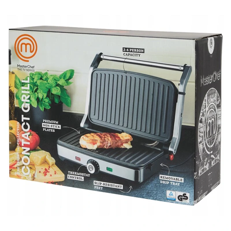 Elektrický kontaktný gril MasterChef 1600 W