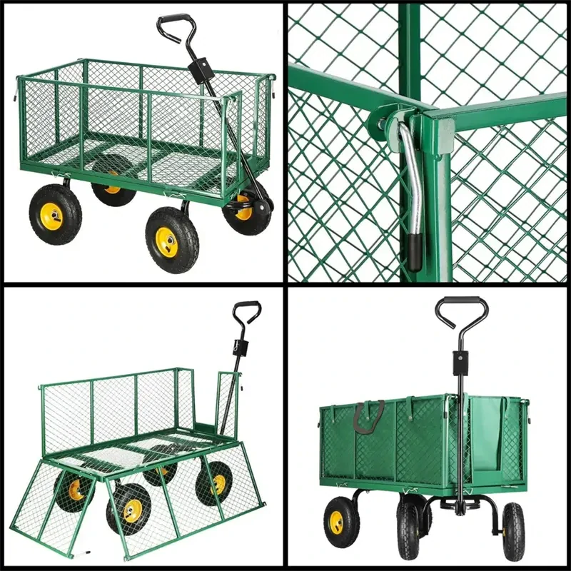 Záhradný vozík HÖGLER 250 l / 550 kg s plachtou