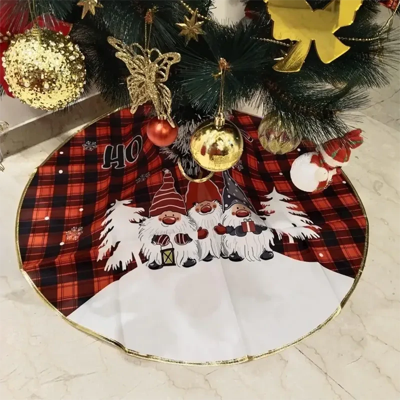 Vianočný koberček pod stromček 80 cm Ho-ho-ho