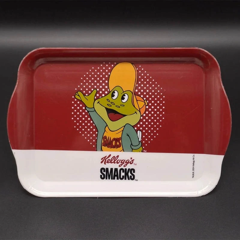 Podnos Kellogg's Smacks – retro servírovací podnos so žabkou Dig’em