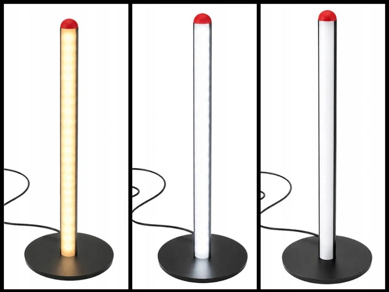 Stolová LED lampa s 3 farbami svetla