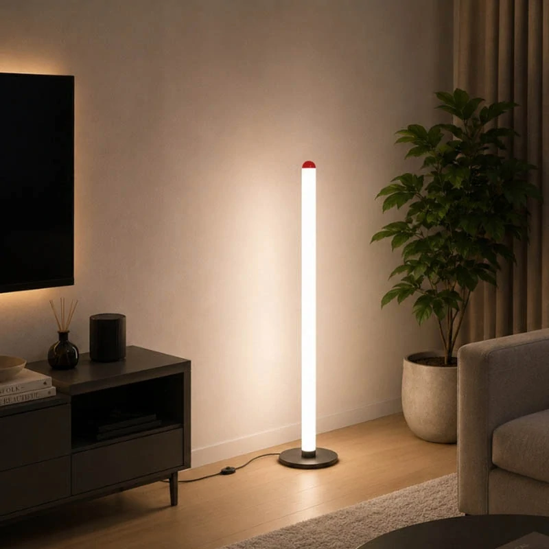 Stojaca LED lampa RGB 100 cm s 3 farbami svietenia