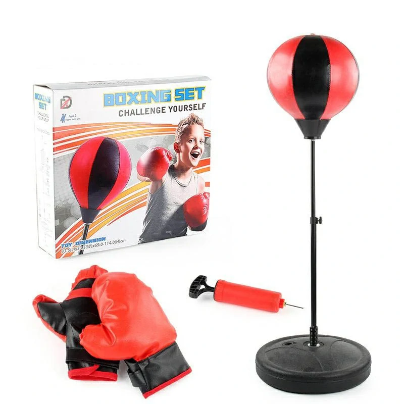 Detská boxovacia súprava 3 v 1 s boxovacím vrecom