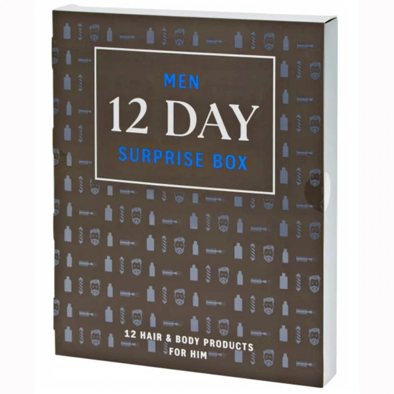 Adventný kalendár pre mužov – 12-dňový kozmetický set