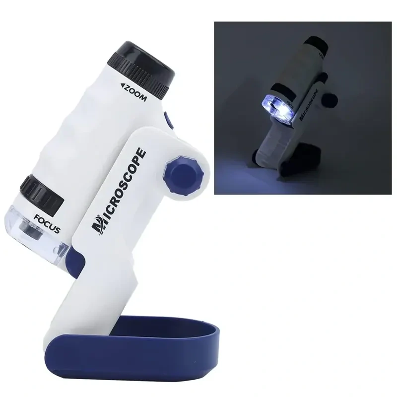 Prenosný detský mikroskop PlayJoy 60× – 120×