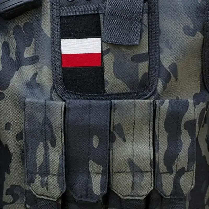 Outdoorová vesta FOXTER® MOLLE maskáčová