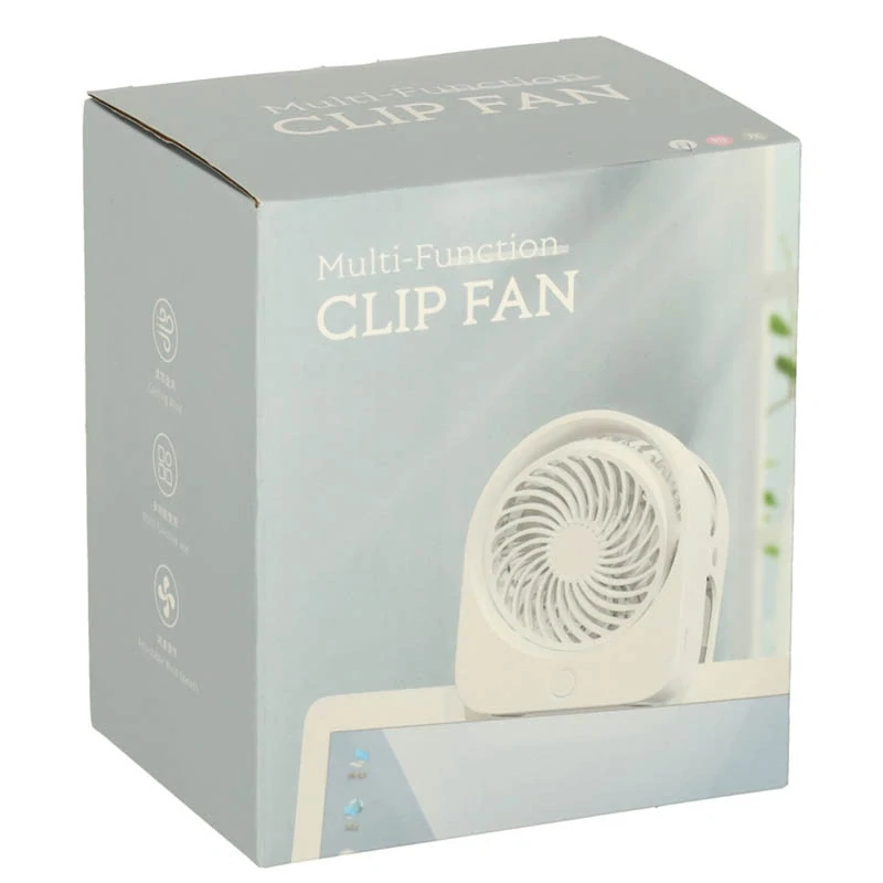 Stolný ventilátor s klipom USB
