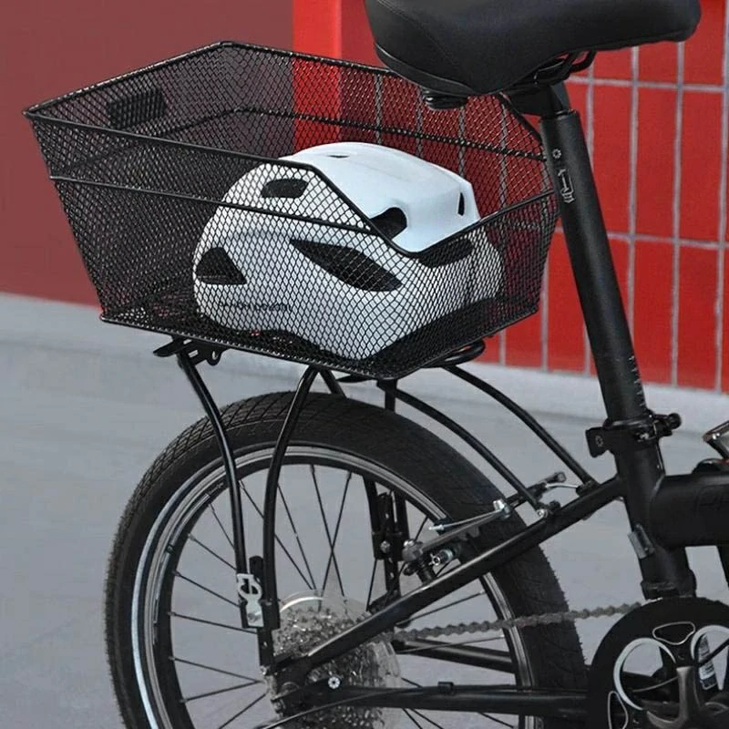 Zadný kovový košík na bicykel na nosič 20 l