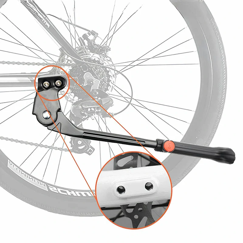 Bočný stojan na bicykel 24 – 29 palcov s tlačidlom PRESS