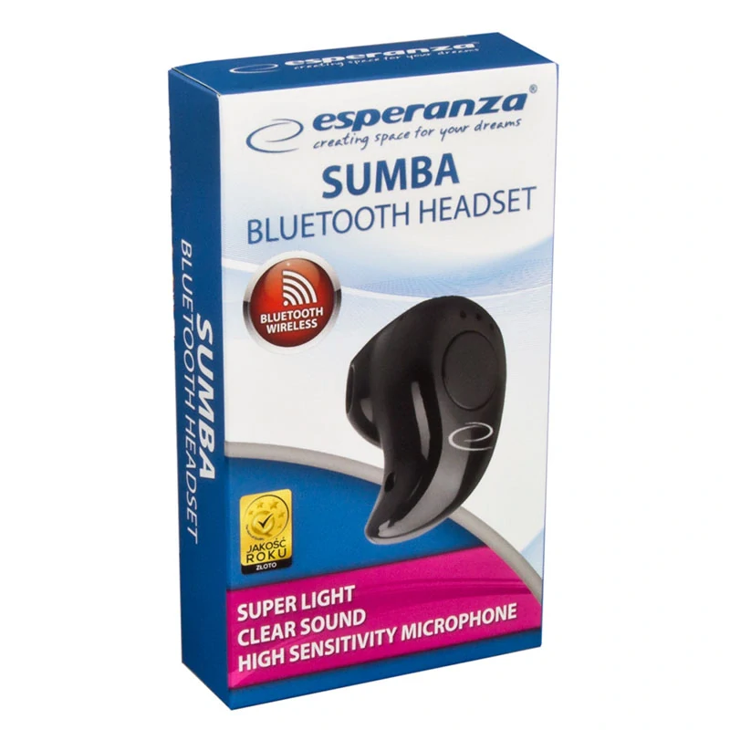 Bluetooth slúchadlo Esperanza SUMBA