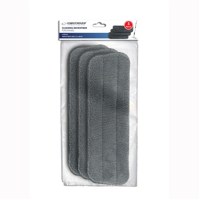 Náhradné mikrovláknové návleky na mop Esperanza Perfect Clean – 3 kusy