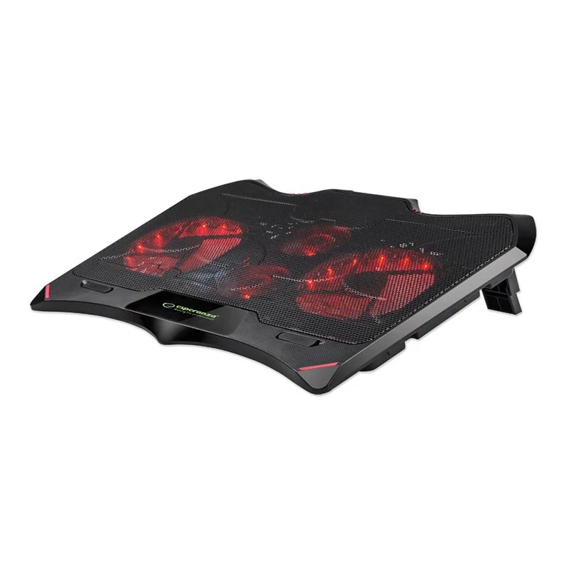 Chladiaca podložka pod notebook Esperanza BURAN LED so 4 ventilátormi