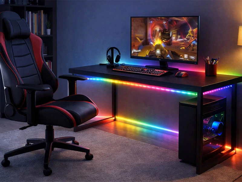 RGB LED neónový pás 5 m s aplikáciou, diaľkovým ovládaním a hudobným režimom