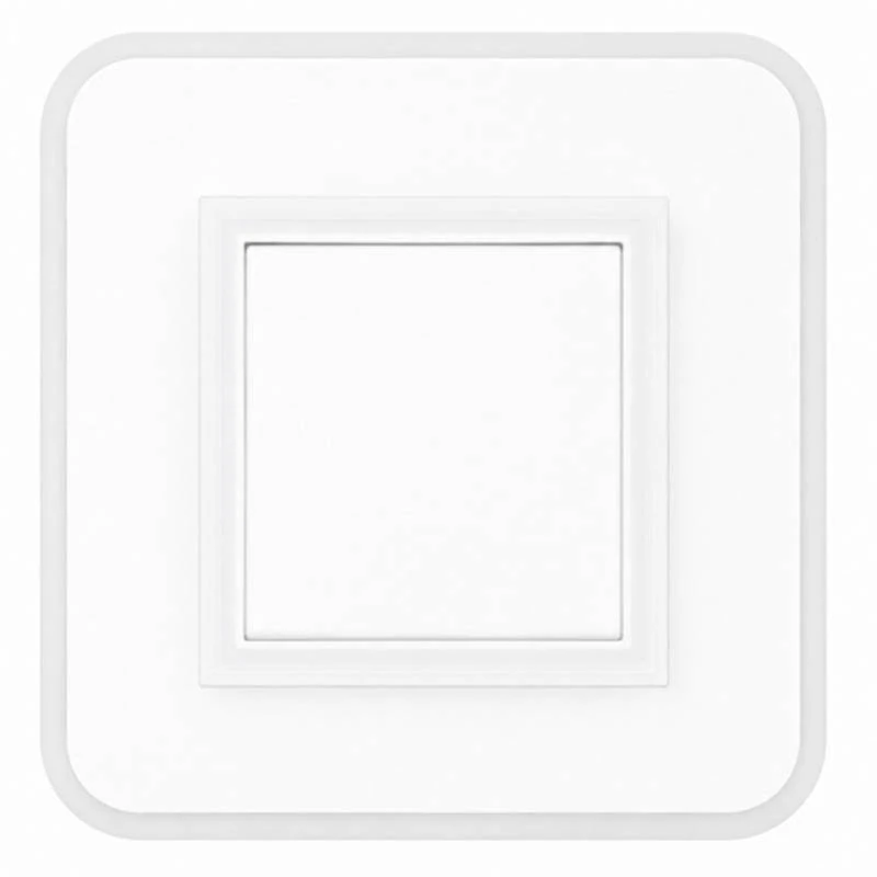 Stropné LED svietidlo biele 20 W 24 x 24 cm studená biela