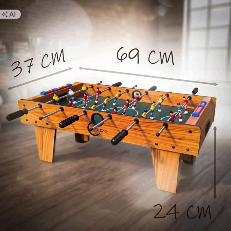 Stolný futbal s 18 hráčmi 70 × 37 cm