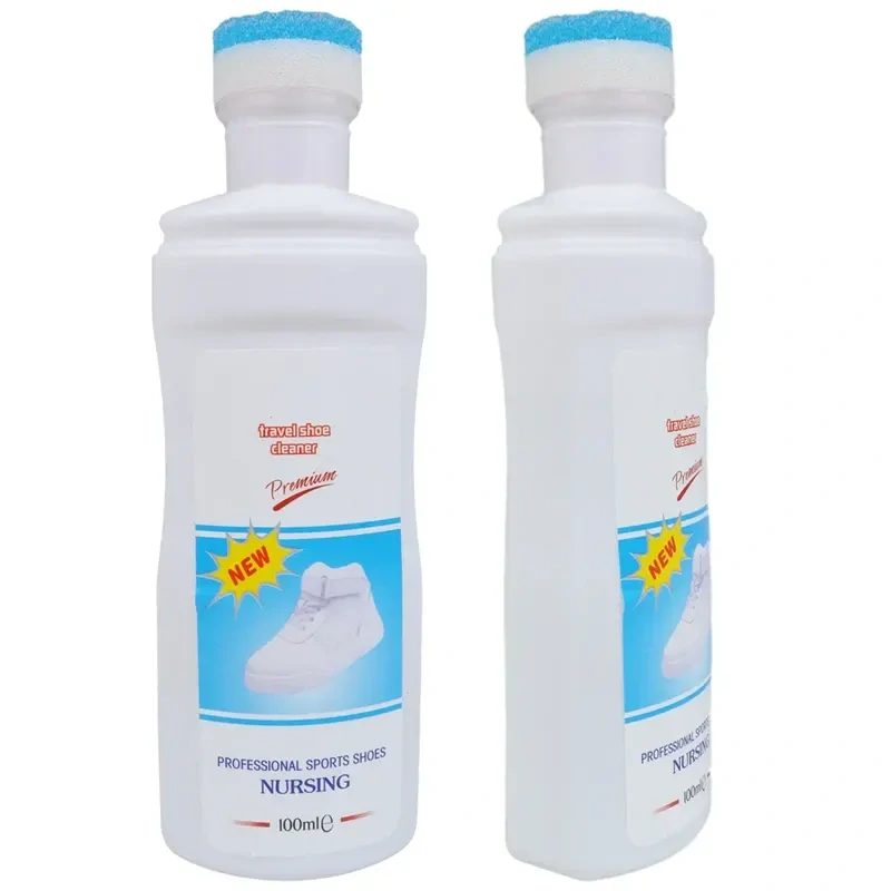 Čistič na biele topánky a podrážky s aplikátorom 100 ml