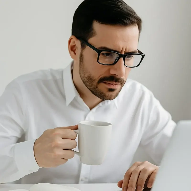 Okuliare na čítanie s rozsahom +0,5 až +2,5 dioptrie