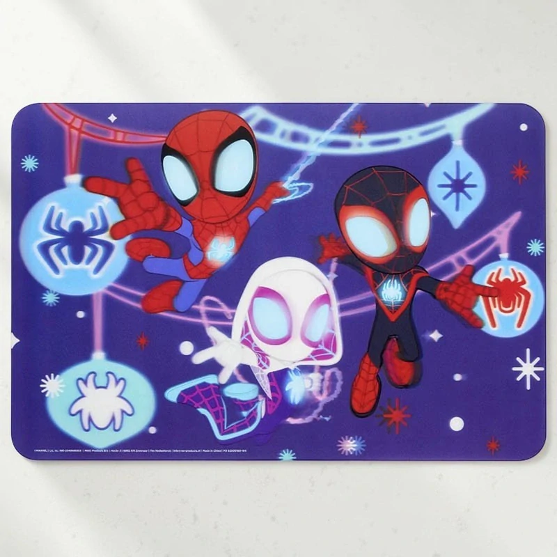 Detská podložka na stôl Marvel Spidey 45 × 30 cm s 3D holografickým efektom