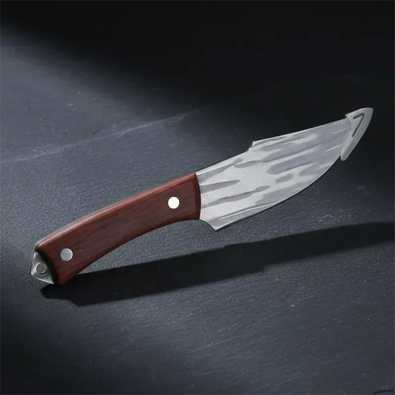 Outdoorový nôž Foxter s pevnou čepeľou a puzdrom 21/11 cm
