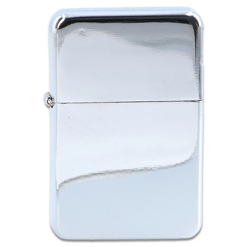 Gentelo Benzínový zapaľovač strieborný lesklý