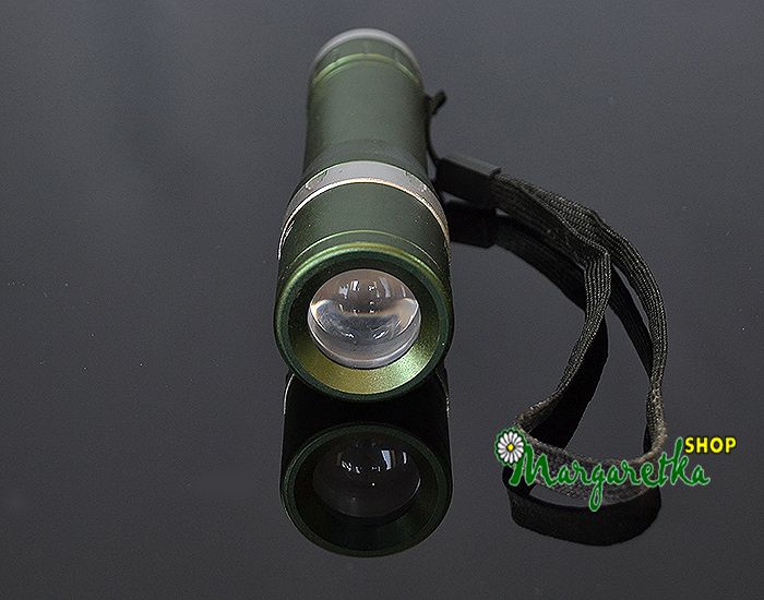 Baterka CREE LED green