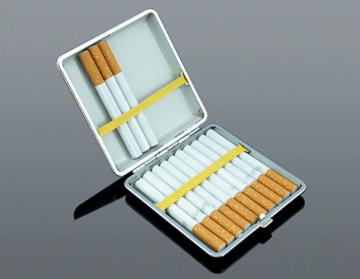 Tabatierka na cigarety koža SNAKE