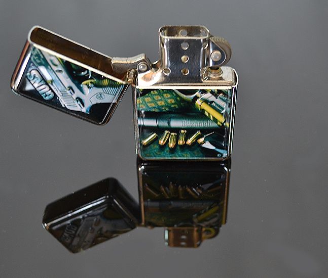 Zapaľovač benzín GUN XVII.