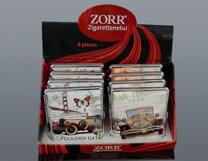 Puzdro na cigarety CARS RETRO 