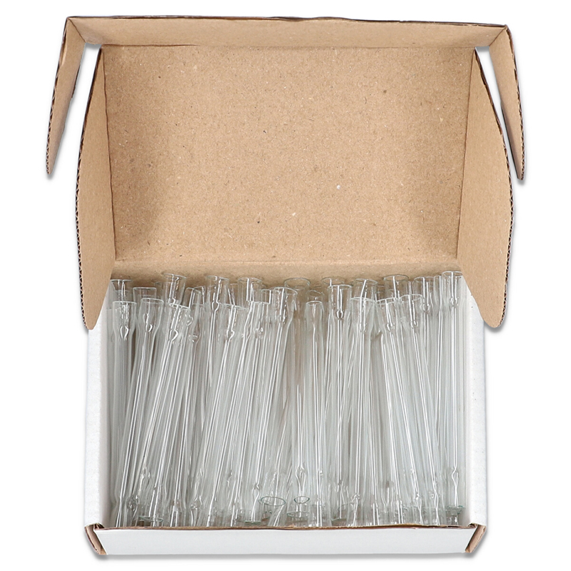 Dutinka sklo Sklenka obyčajná 8cm priesvitná