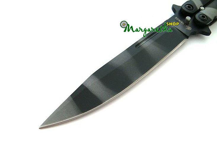 Nôž motýlik Albainox Camouflage