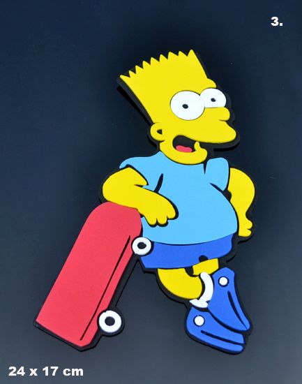 Nálepka Disney 3D gumená