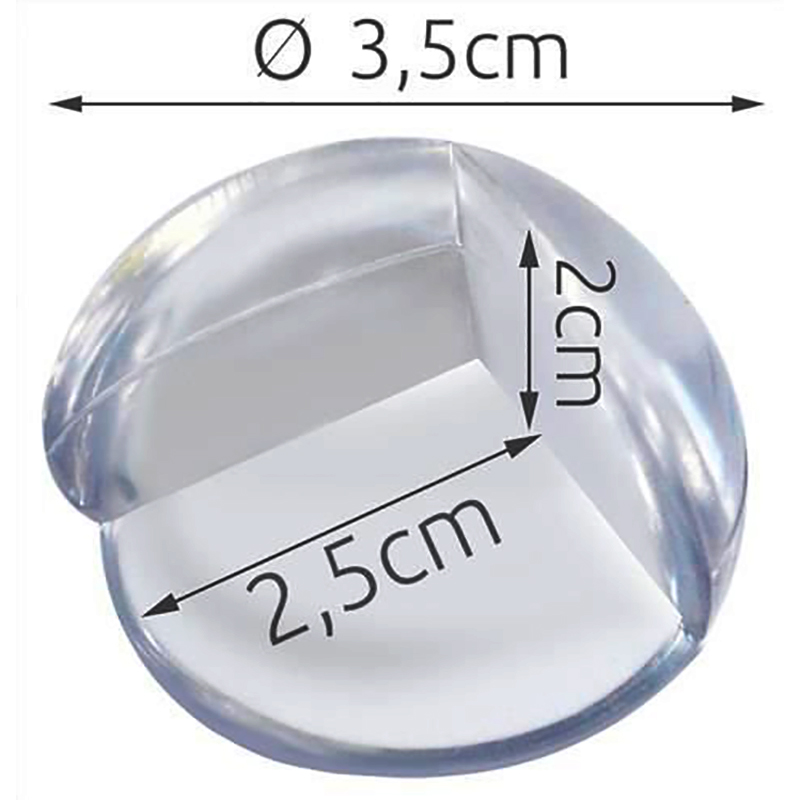 Chránič rohov silikónový 4ks