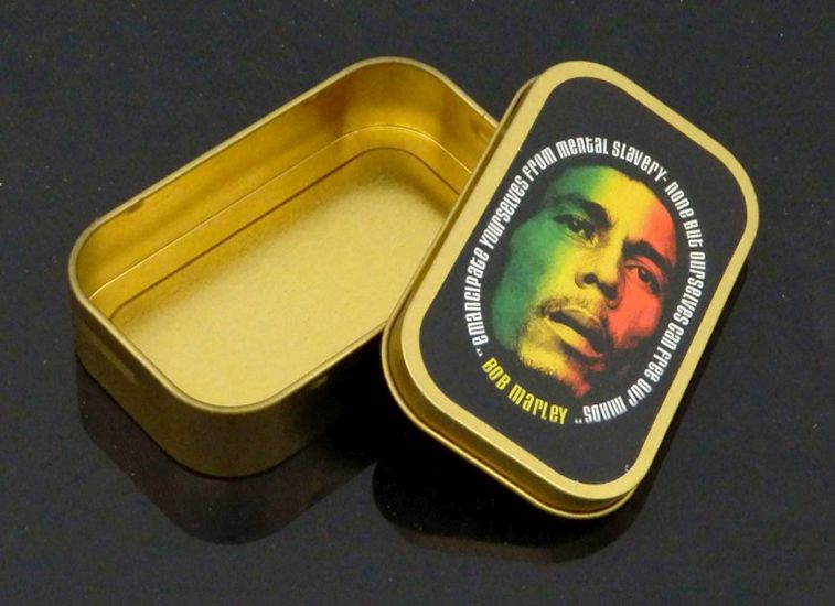 Plechové púzdro na drobnosti Dekor 95x67mm