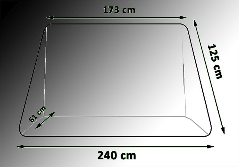 Plachta na grill 173x125x61cm
