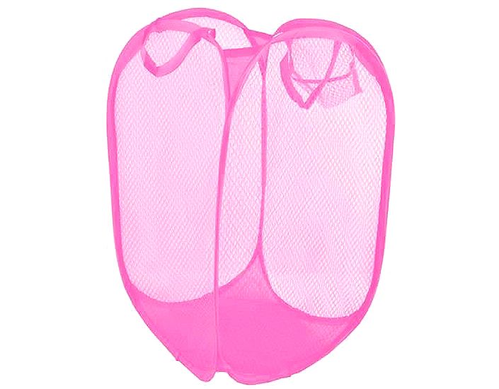 Kôš na hračky a prádlo ružový