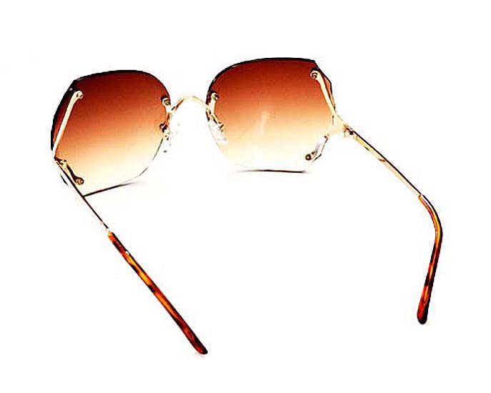 Slnečné okuliare dámske hnedé 