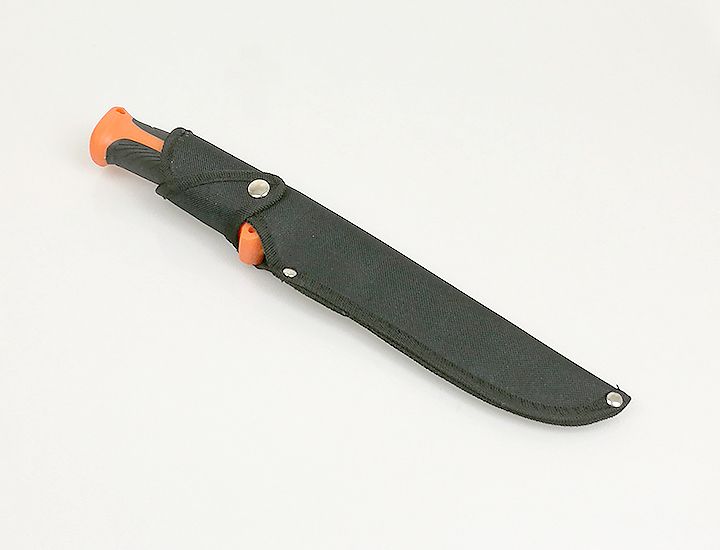 Pevný nôž z nehrdzavejúcej ocele 440 s puzdrom