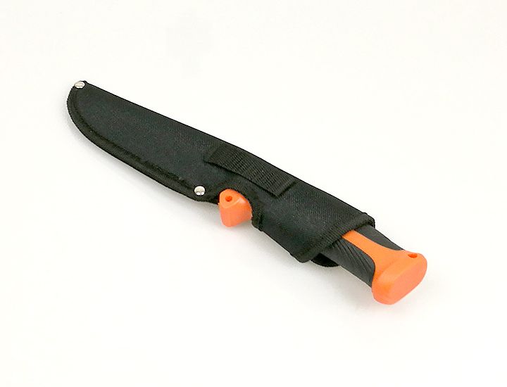 Kandar - Nôž poľovnícky Black-Orange 27/14cm