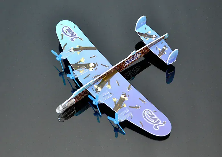 Lietadlo papierové FOOD