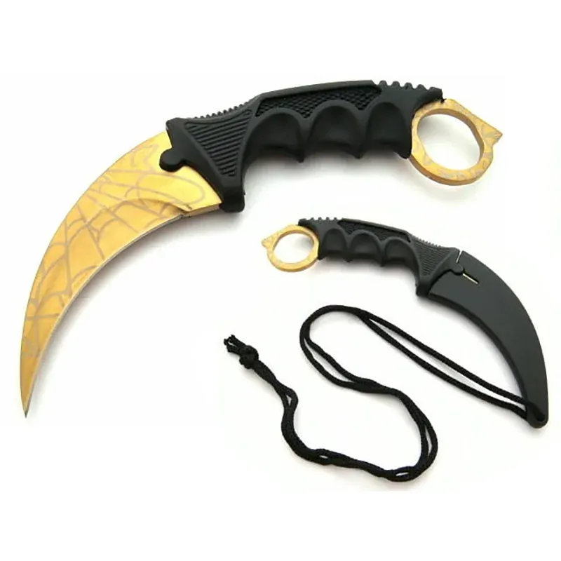 Nôž KARAMBIT CS:GO Spider Gold 19/9cm
