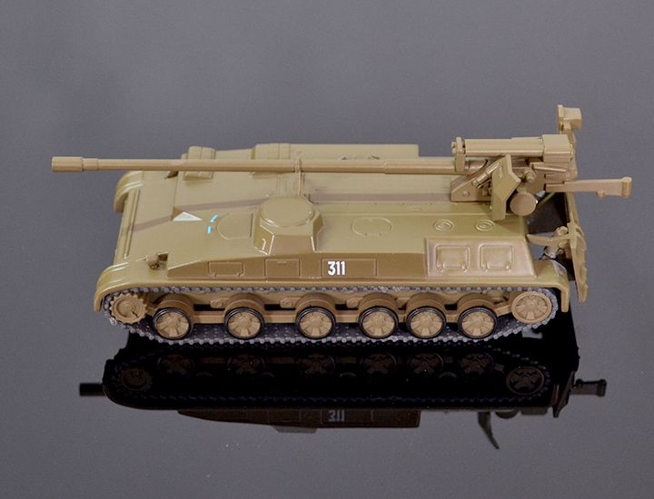 Model samohybnej húfnice 2S5 Giatsint 1:74