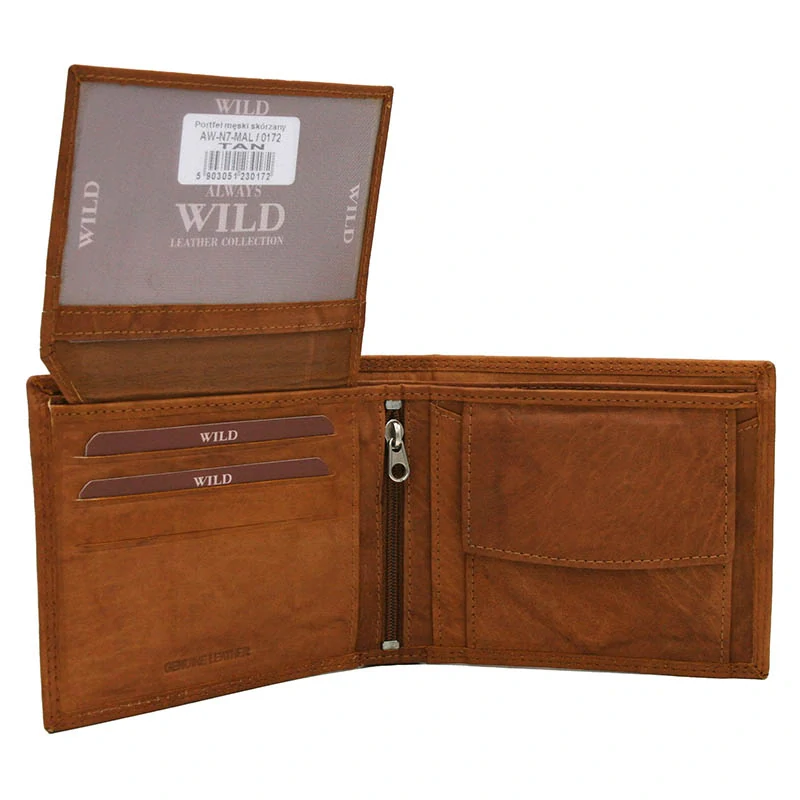 Peňaženka kožená pánska Always Wild 0172 Tan