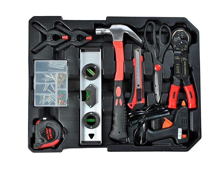 Sada náradia v kufríku 187 elementov