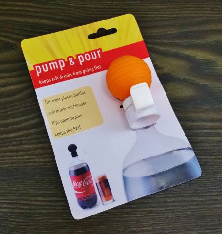 Uzáver na udržanie bubliniek vo fľaši