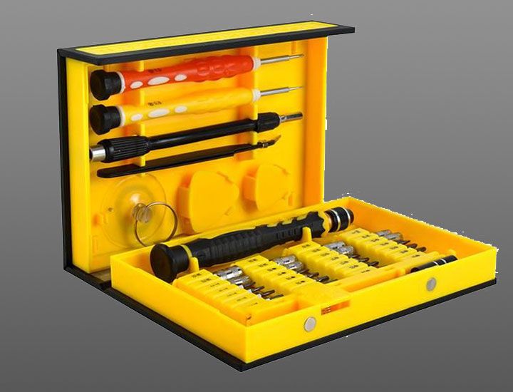 Sada skrutkovačov 38 ks na jemné elektrické zariadenia