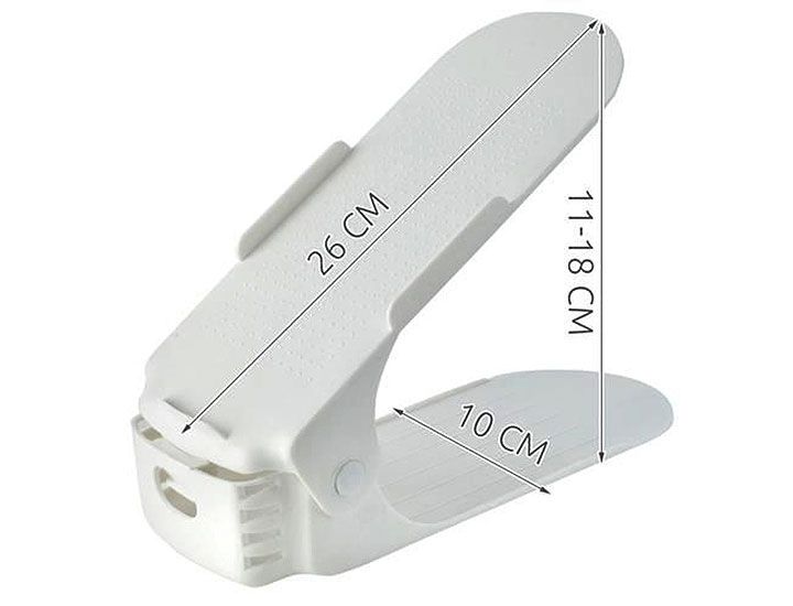 Organizér na topánky biely 