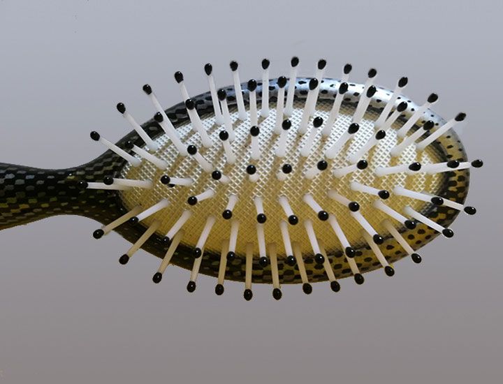 Kefa na vlasy Natura 18cm