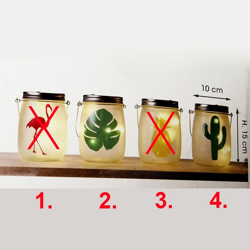 Dekoračná dóza LED 15x10cm 