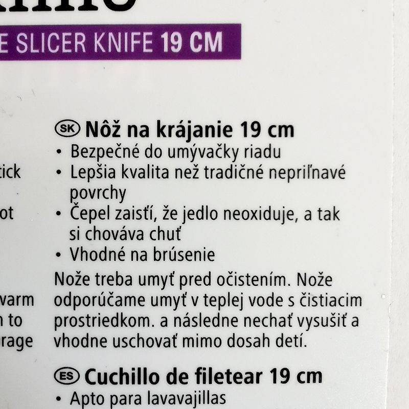 Kuchynský nôž CHEF´S 24/13cm